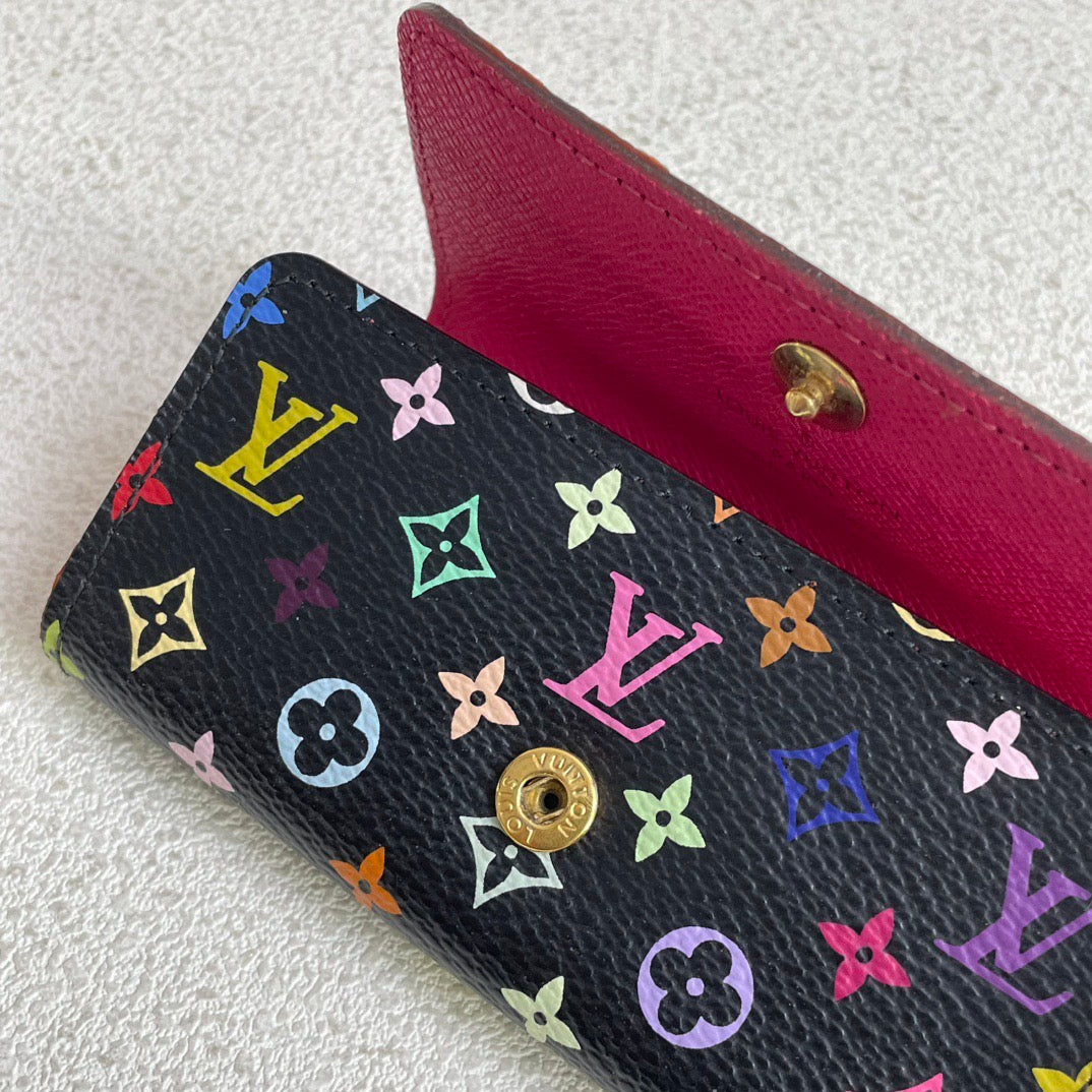 💕 Louis Vuitton Multicolor 4 Key Holder #16387