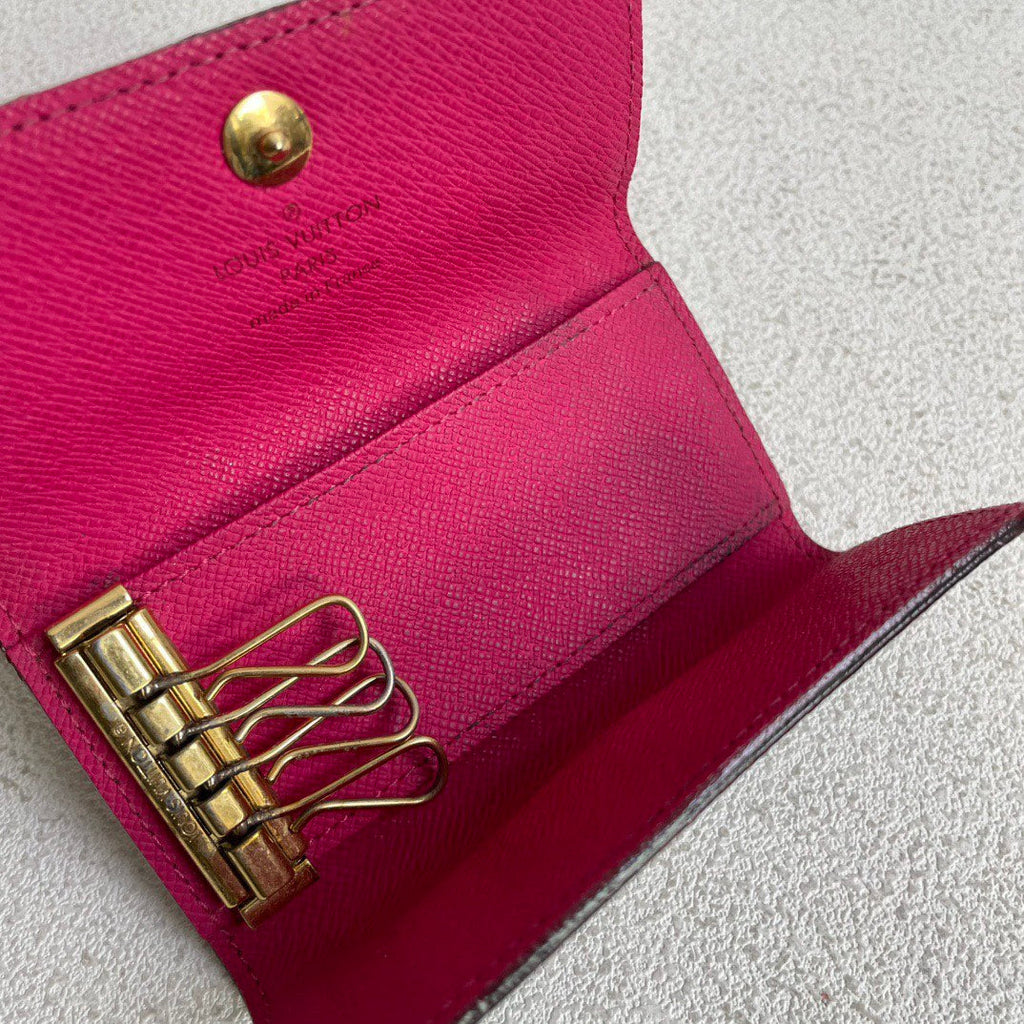 💕 Louis Vuitton Multicolor 4 Key Holder #16387