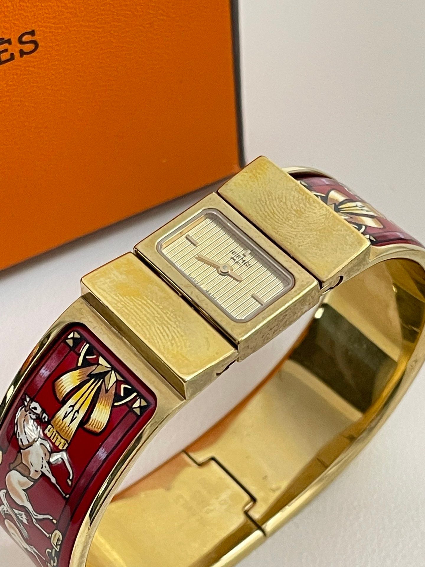 💕 Hermes Loquet Watch L01.200 (size 17) #16567