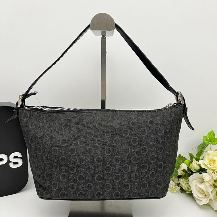 CELINE C Macadam Canvas Leather Shoulder Bag RS2466397doo