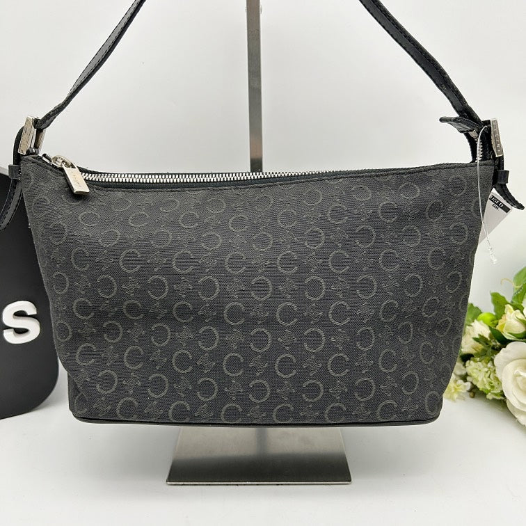 CELINE C Macadam Canvas Leather Shoulder Bag RS2466397doo