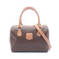   CELINE Macadam 2WAY mini boston bag PVC leather Brown Dark brown 1064278 - Condition B.