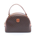 CELINE Macadam Handbag PVC leather Dark brown Brown 1066686 - Condition B