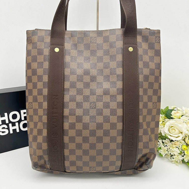 Louis Vuitton Damier Ebene Cabas Beaubourg Tote Bag AJ267