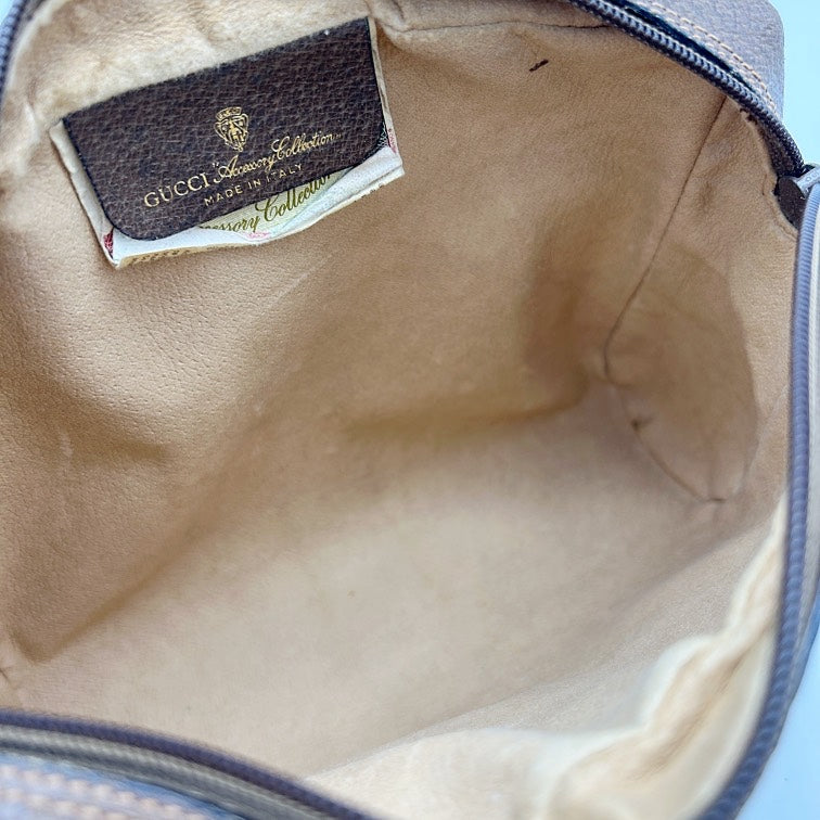 GUCCI Vintage GG Supreme Sherry Line Clutch Bag gu6513vv