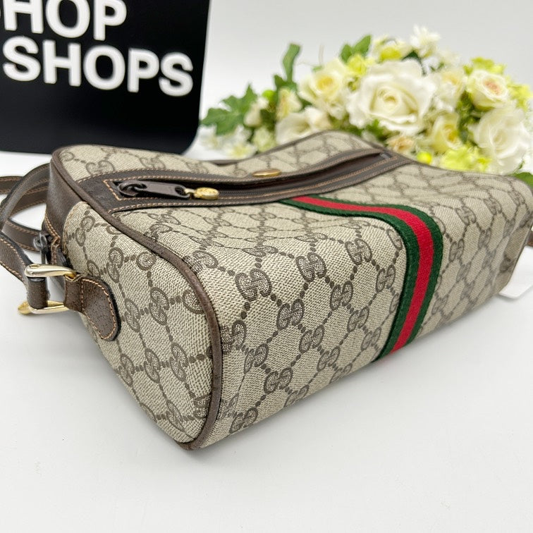 GUCCI Vintage GG Supreme Sherry Line Shoulder Bag gu9625vv