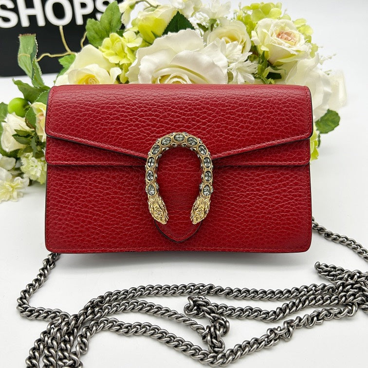 GUCCI Dionysus Super Mini Chain Shoulder Bag gu9944ss