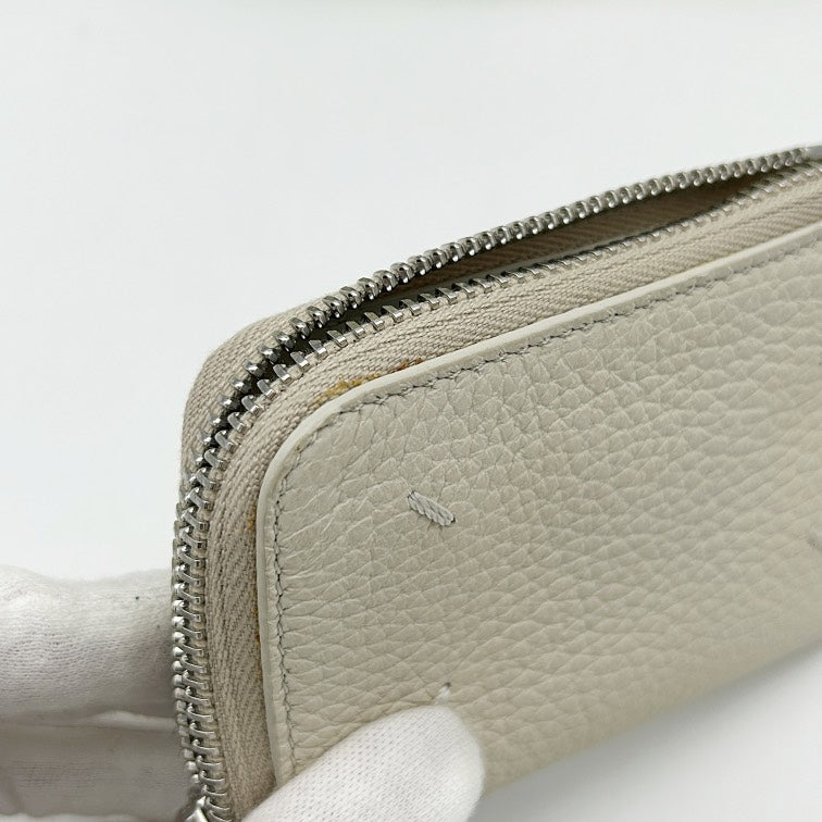 Maison Margiela 4-Stitch Grained Leather Keychain Wallet mm1919jj