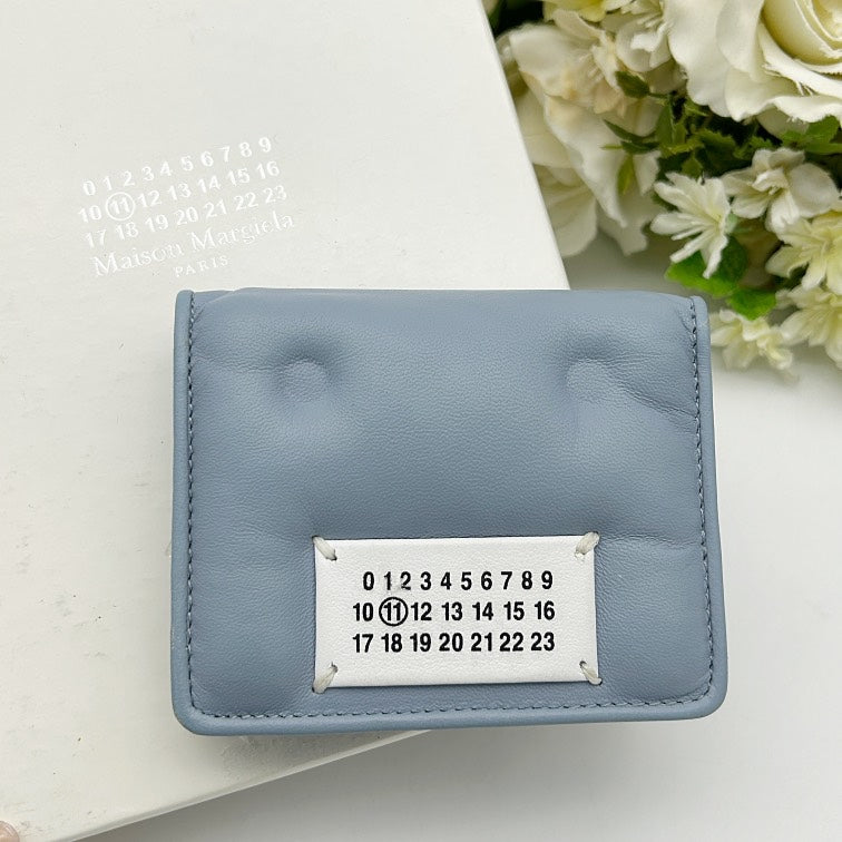 Maison Margiela Glam Slam Trifold Wallet Quilted Leather mm1414jj.