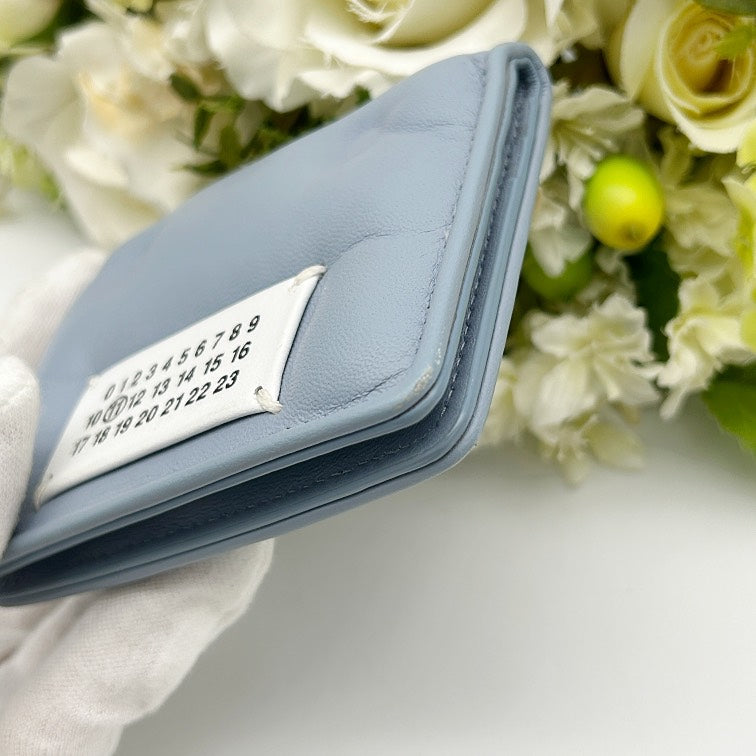 Maison Margiela Glam Slam Trifold Wallet Quilted Leather mm1414jj