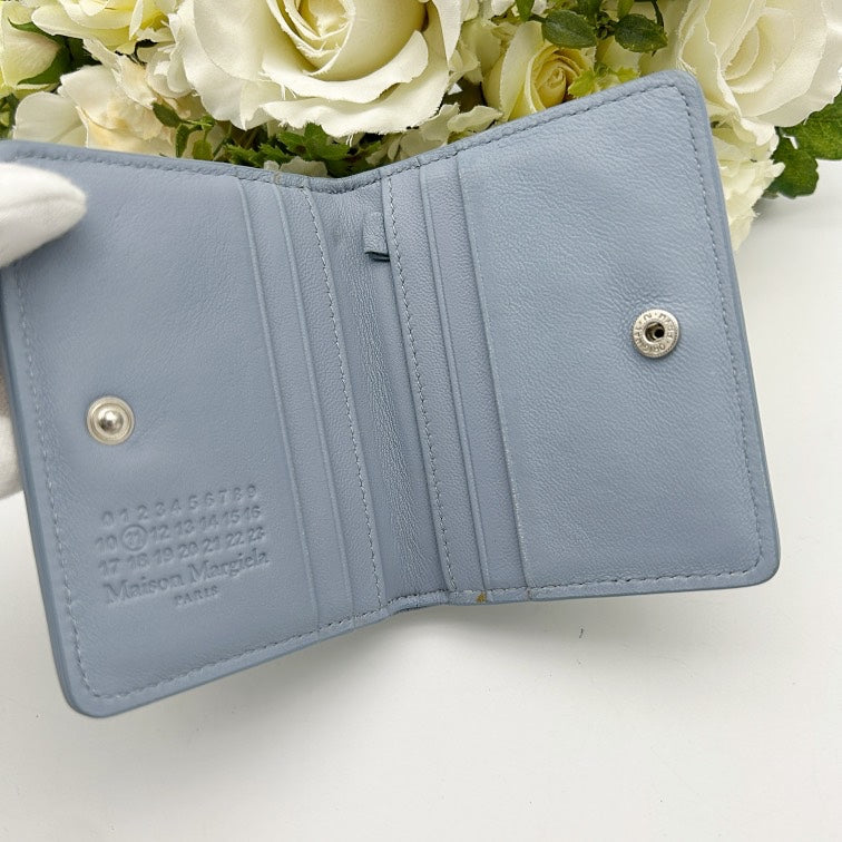 Maison Margiela Glam Slam Trifold Wallet Quilted Leather mm1414jj