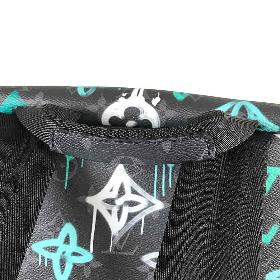 LOUIS VUITTON Monogram Eclipse Discovery Backpack PM M21395 Backpack