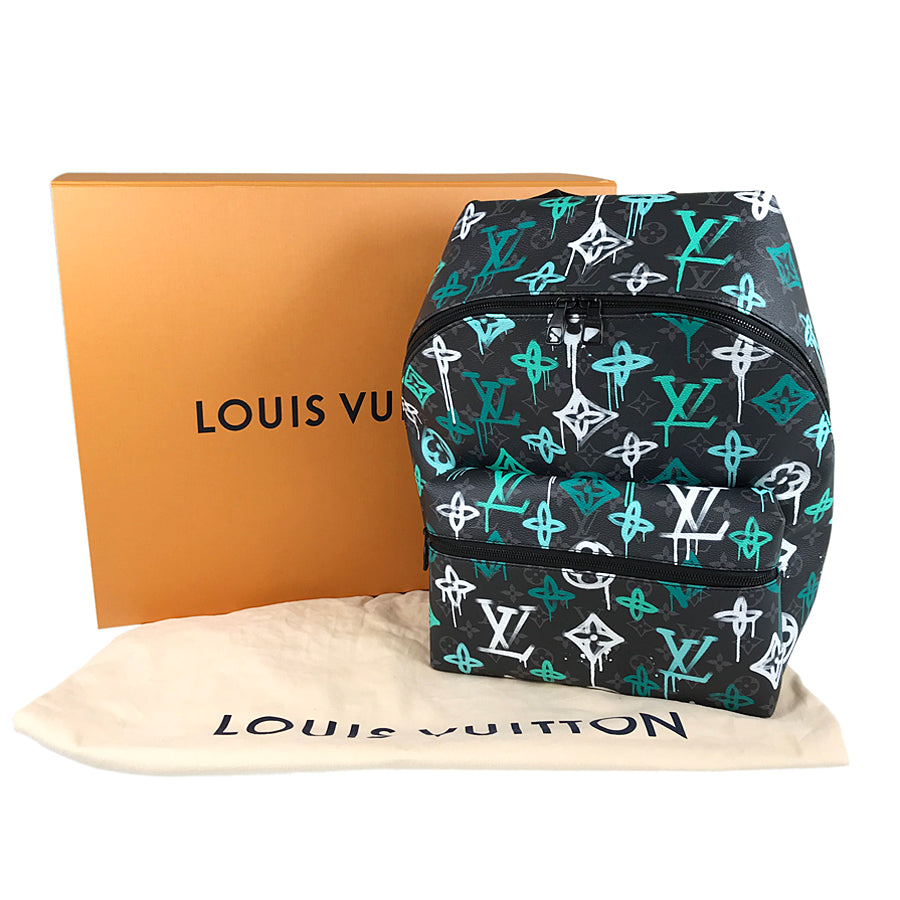 LOUIS VUITTON Monogram Eclipse Discovery Backpack PM M21395 Backpack