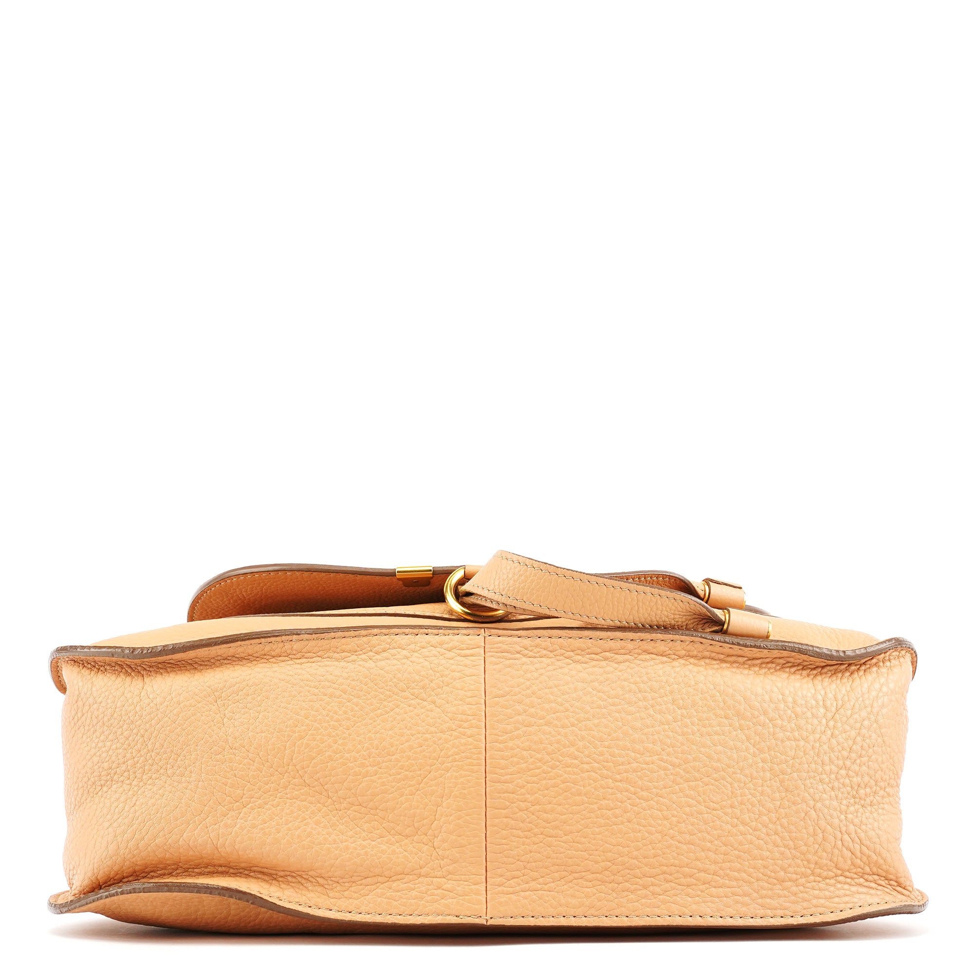 Beige Leather Marcie 2-Way Bag