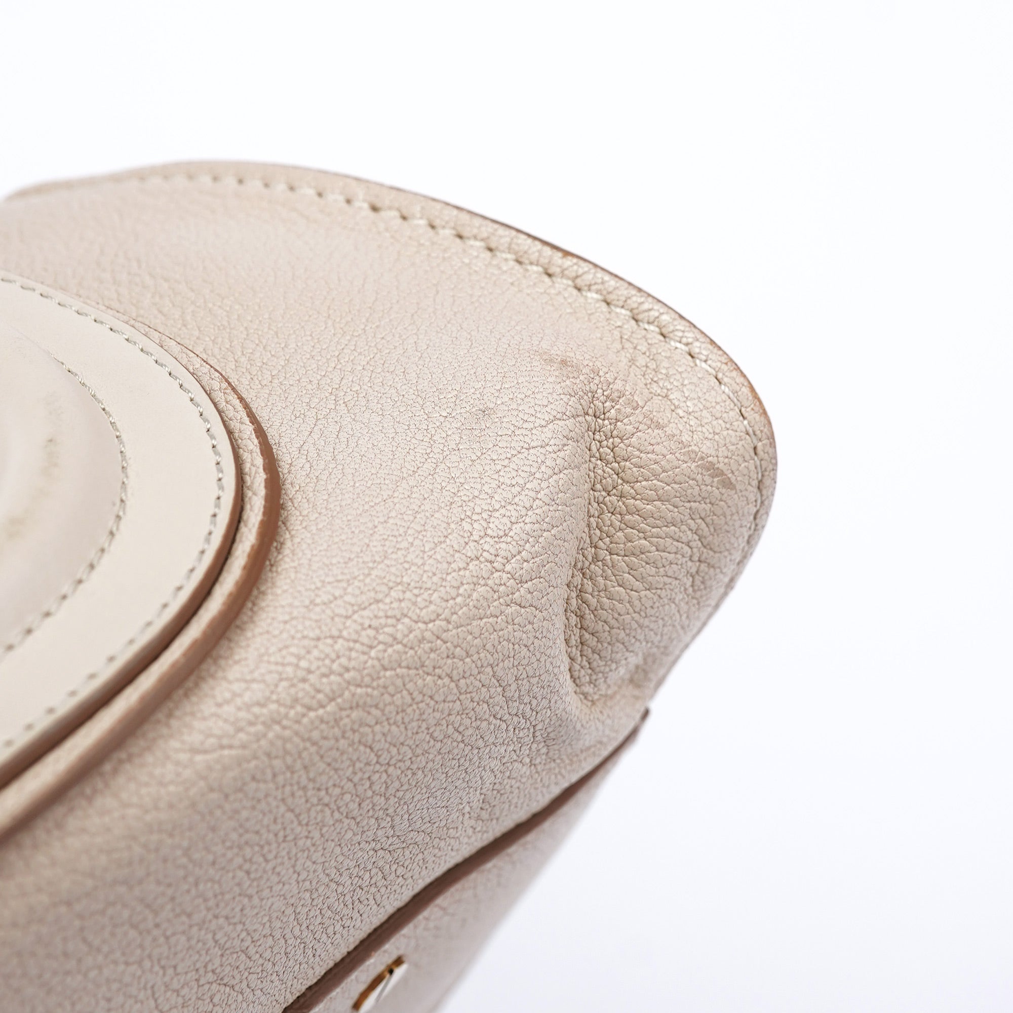 Ivory Calfskin Paraty Tote Bag