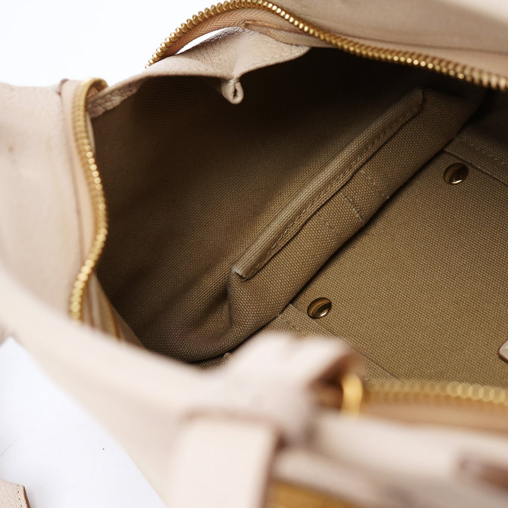 Ivory Calfskin Paraty Tote Bag