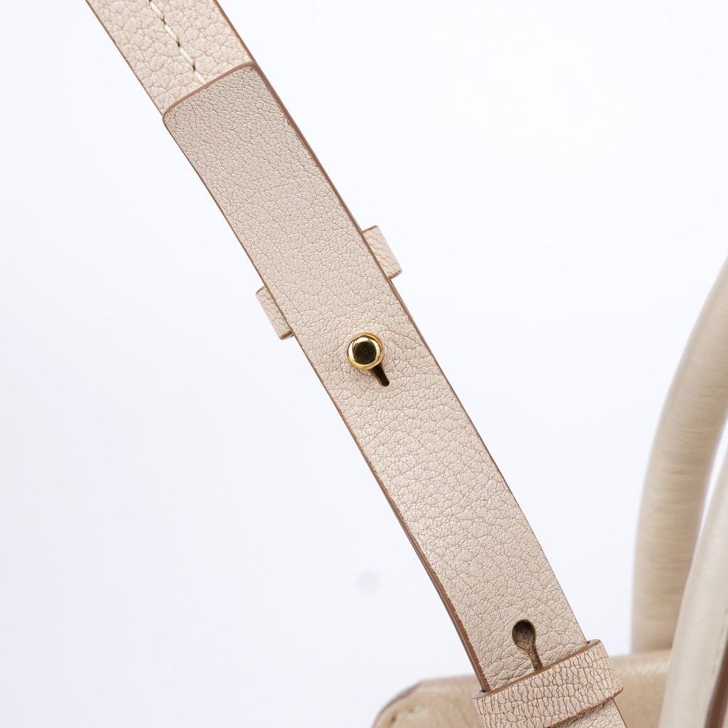 Ivory Calfskin Paraty Tote Bag