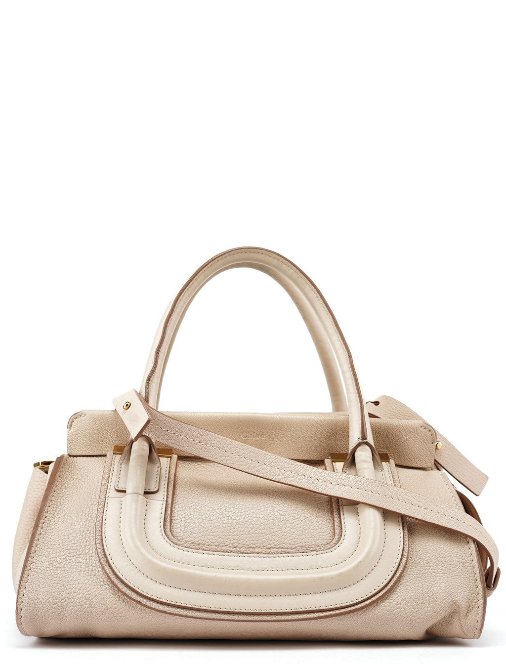Ivory Calfskin Paraty Tote Bag