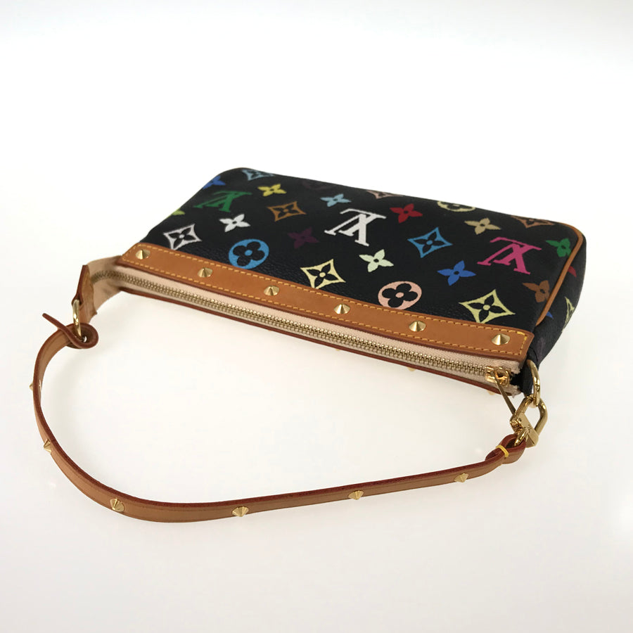 LOUIS VUITTON Monogram Multi Color Pochette Accessoires M92648 Pouch