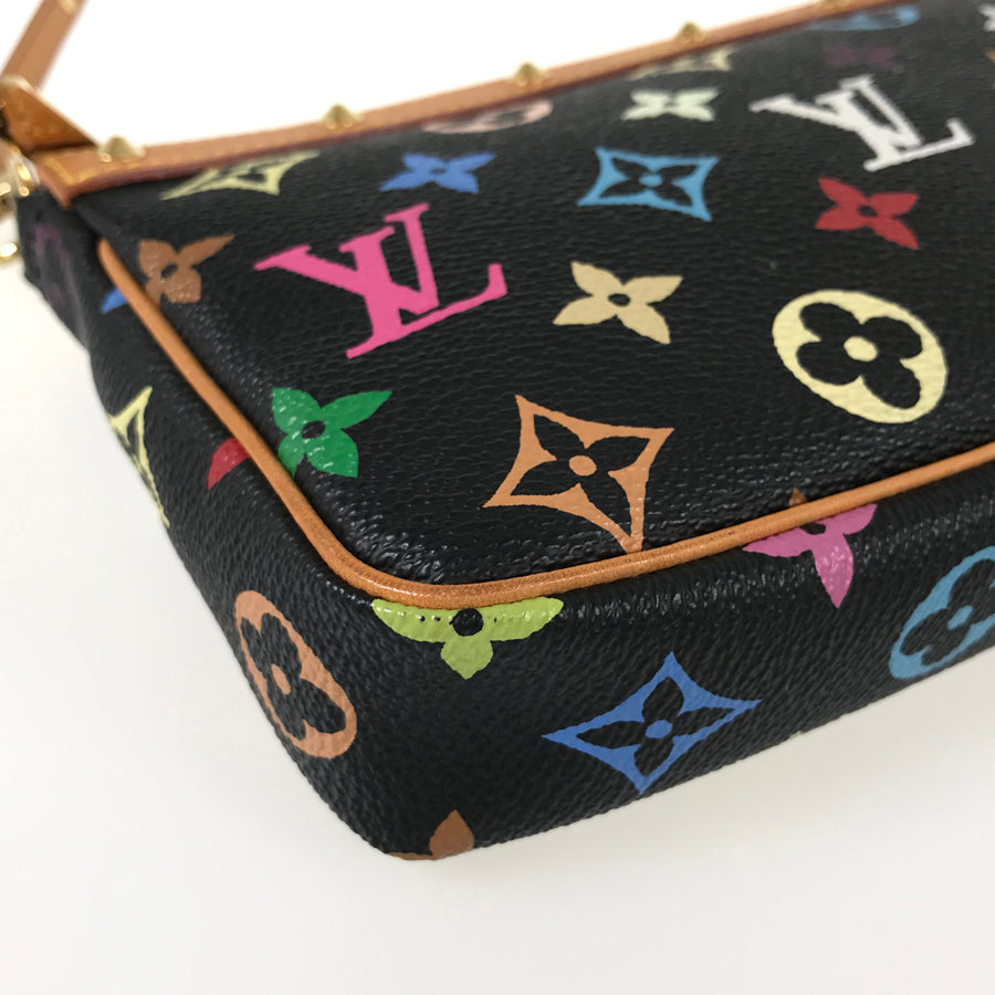 LOUIS VUITTON Monogram Multi Color Pochette Accessoires M92648 Pouch