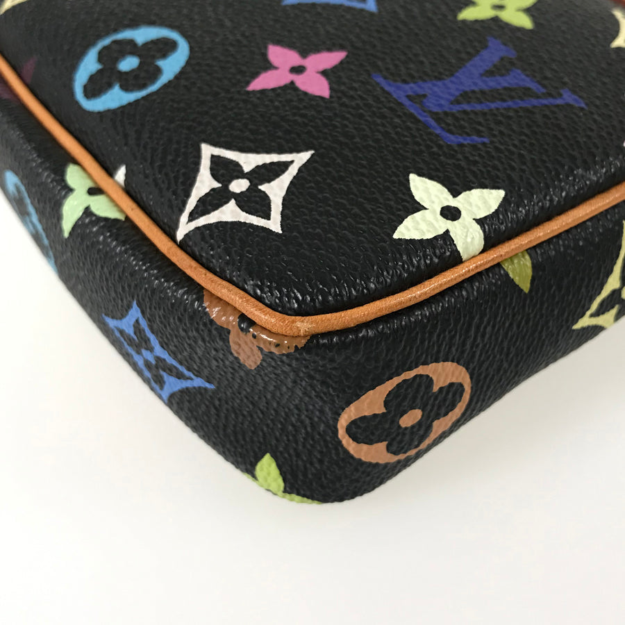 LOUIS VUITTON Monogram Multi Color Pochette Accessoires M92648 Pouch