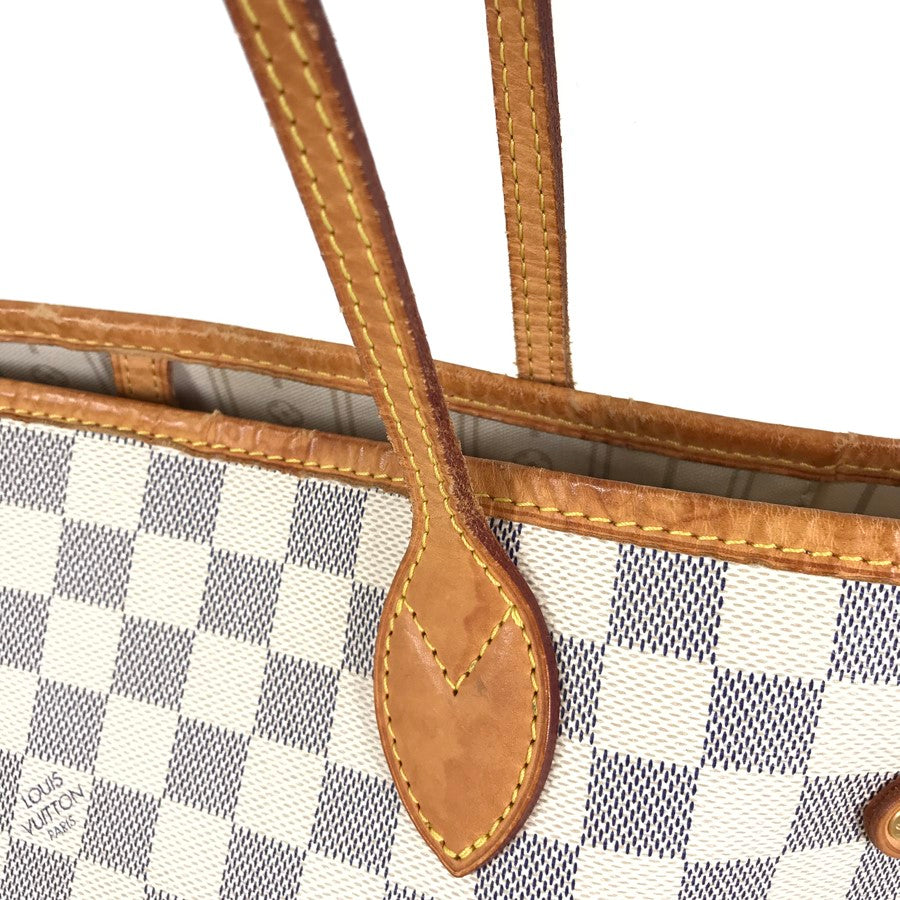 LOUIS VUITTON Damier Neverfull MM N51107 Tote bag