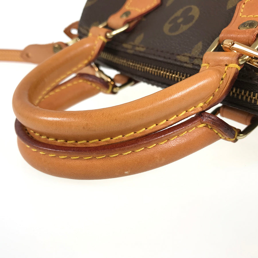 LOUIS VUITTON Monogram Mini Speedy M41534 Hand bag