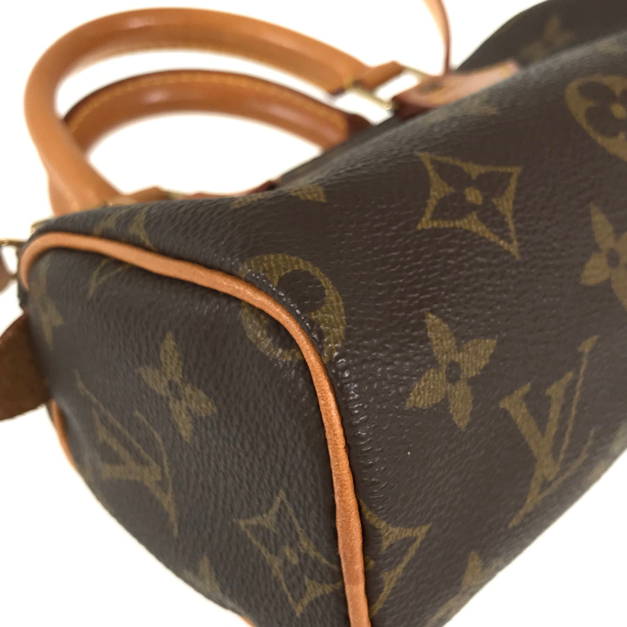 LOUIS VUITTON Monogram Mini Speedy M41534 Hand bag