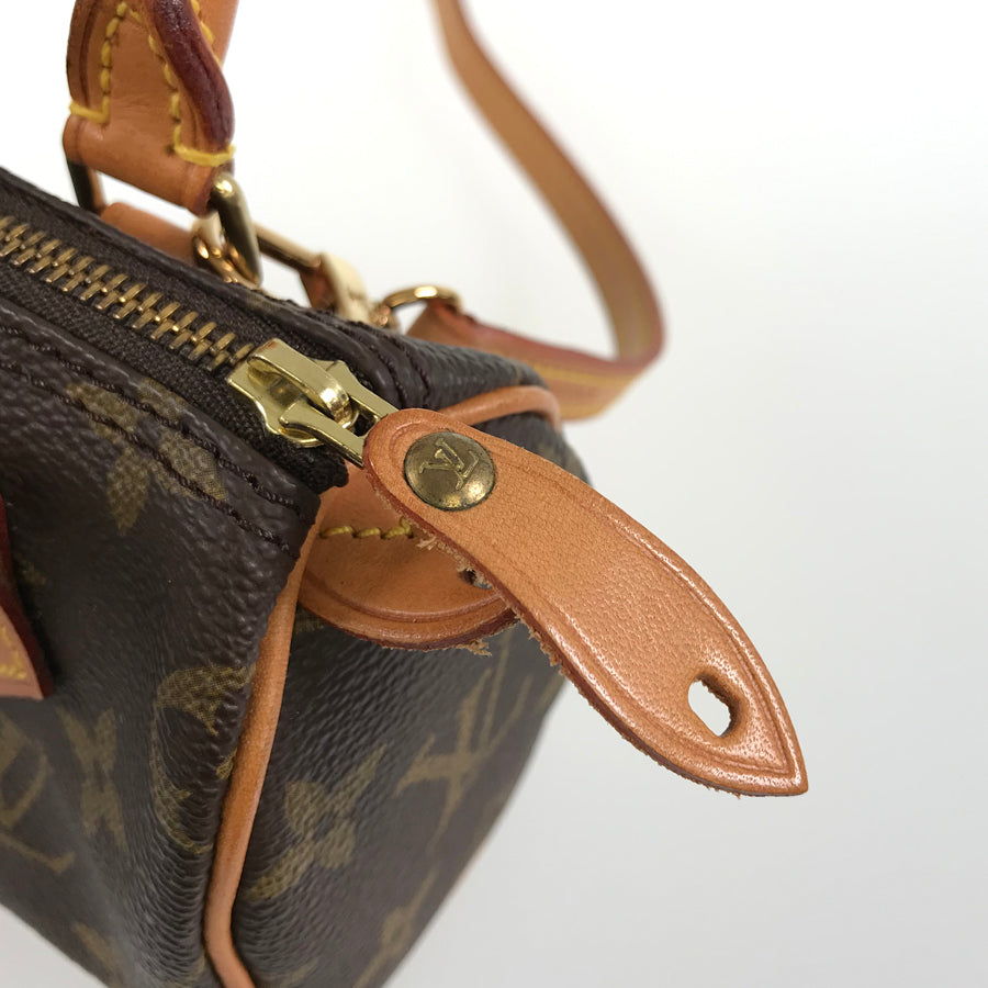 LOUIS VUITTON Monogram Mini Speedy M41534 Hand bag