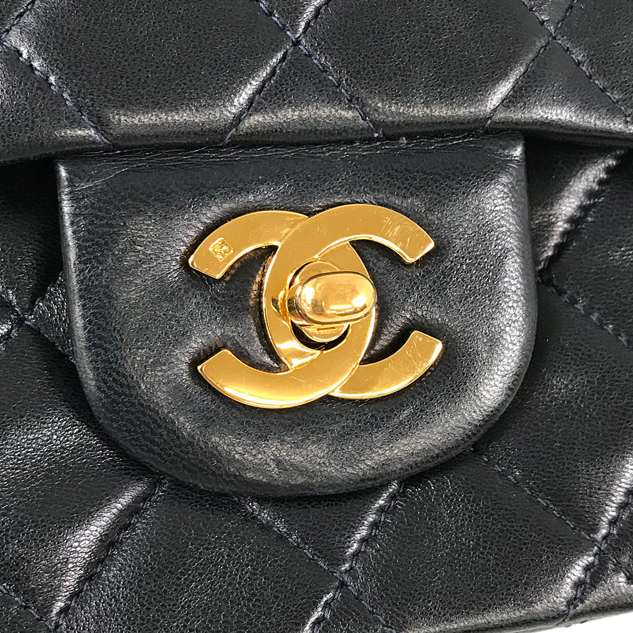 CHANEL Matrasse W flap WChain Shoulder bag