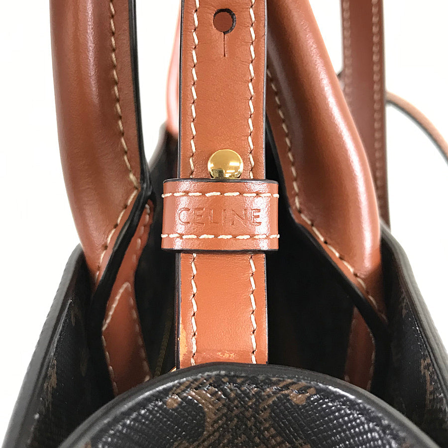 CELINE Triomphe 2WAYShoulder Tote Bag