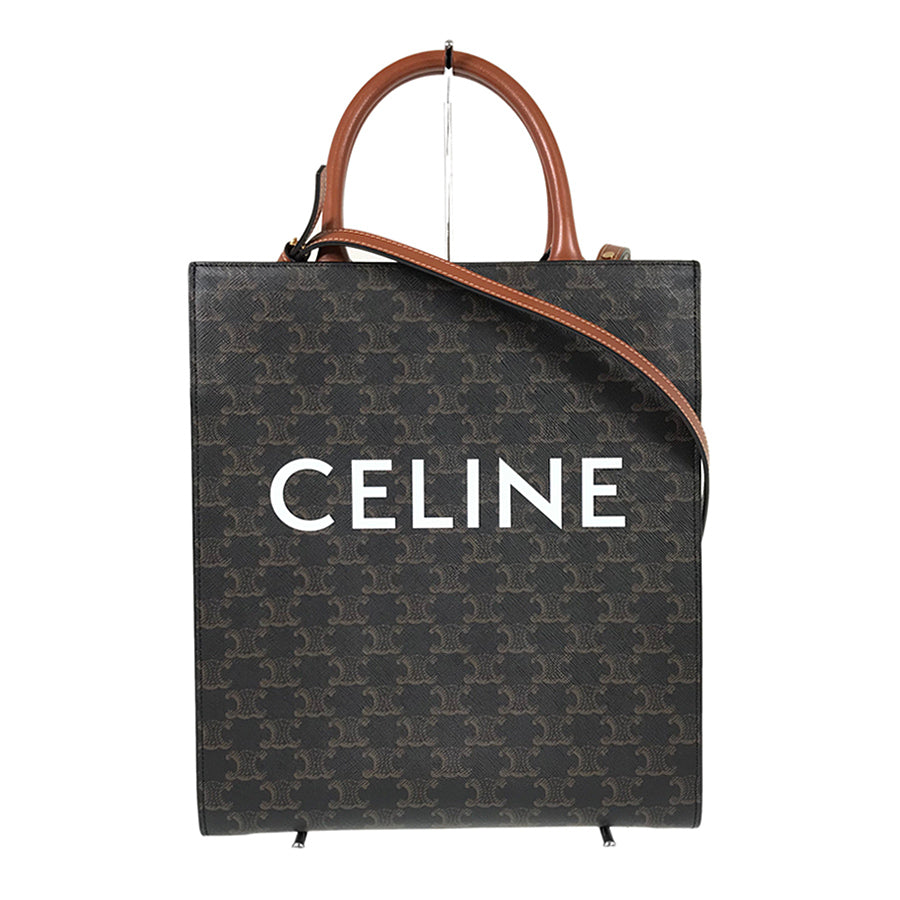 CELINE Triomphe 2WAYShoulder Tote Bag