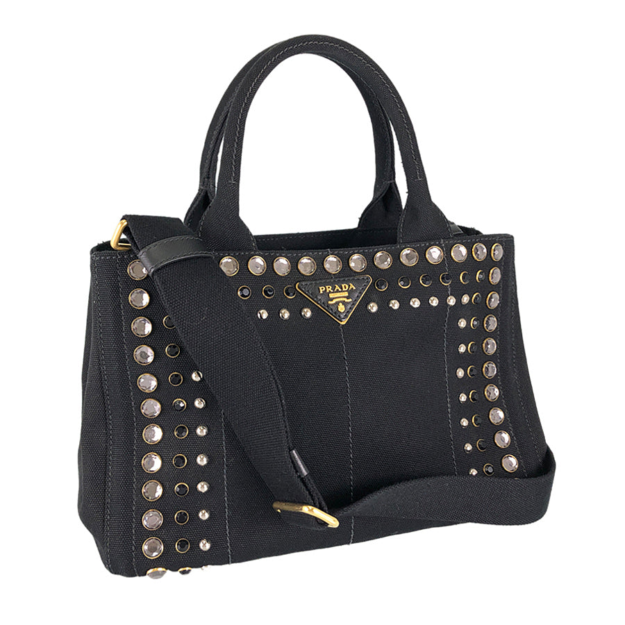 PRADA Canapa B2439O Tote bag