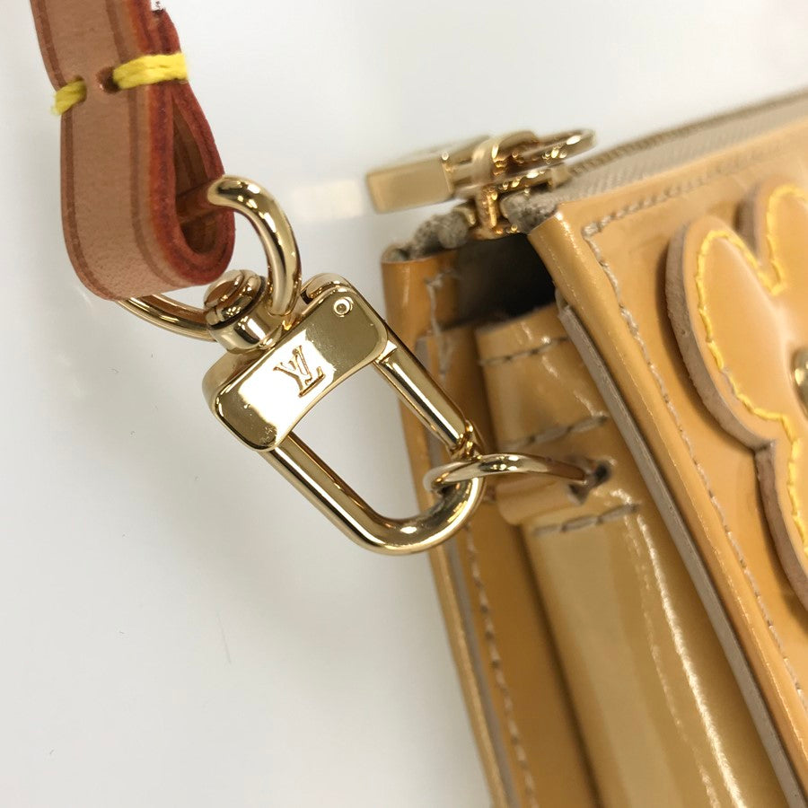 LOUIS VUITTON Vernis Flower lexington M92246 Pouch