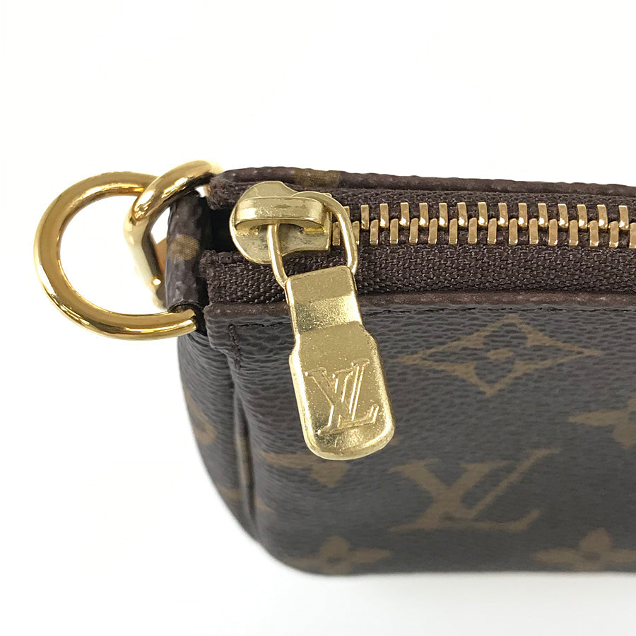 LOUIS VUITTON Monogram Mini Pochette Accessoire M58009 Pouch
