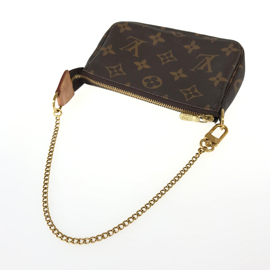 LOUIS VUITTON Monogram Mini Pochette Accessoire M58009 Pouch
