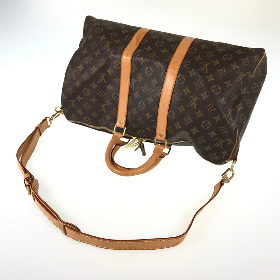 LOUIS VUITTON Monogram Keepall Bandouliere 45 M41418 Boston bag