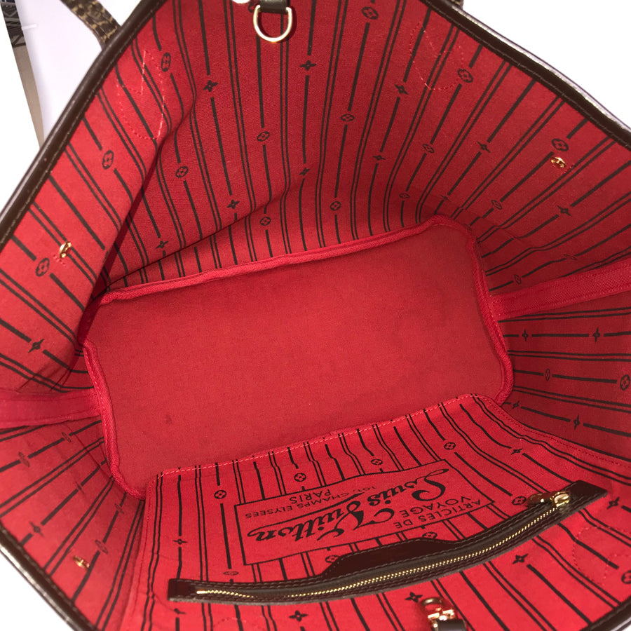LOUIS VUITTON Damier Neverfull MM N51105 Tote bag