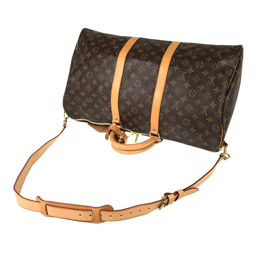 LOUIS VUITTON Monogram Keepall Bandouliere 50 M41416 Boston bag