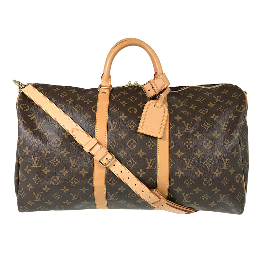 LOUIS VUITTON Monogram Keepall Bandouliere 50 M41416 Boston bag