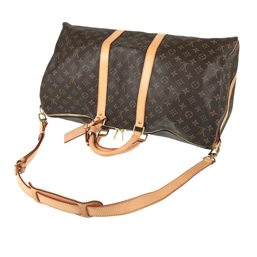 LOUIS VUITTON Monogram Keepall Bandouliere 55 M41414 Boston bag