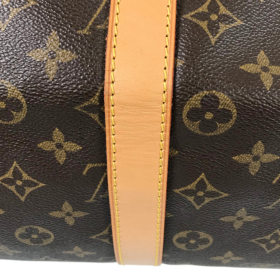 LOUIS VUITTON Monogram Keepall Bandouliere 55 M41414 Boston bag