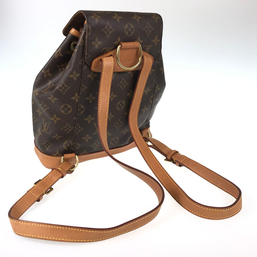 LOUIS VUITTON Monogram Montsouris MM M51136 Backpack