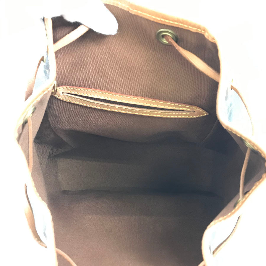 LOUIS VUITTON Monogram Montsouris MM M51136 Backpack