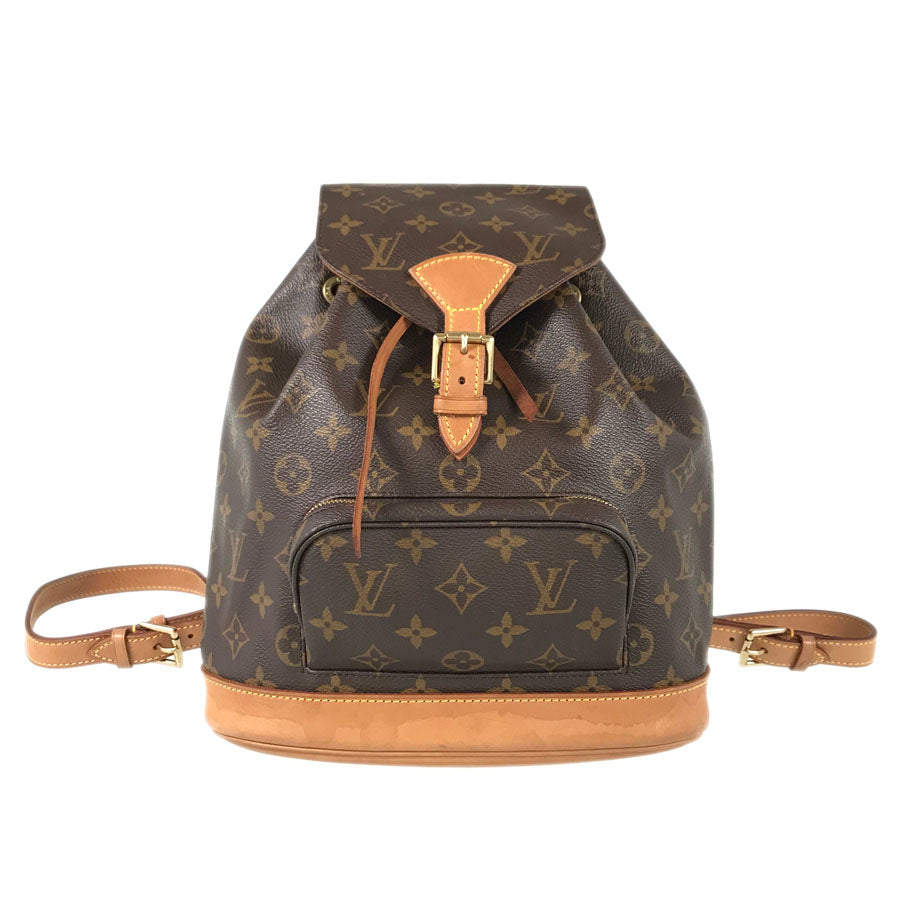 LOUIS VUITTON Monogram Montsouris MM M51136 Backpack