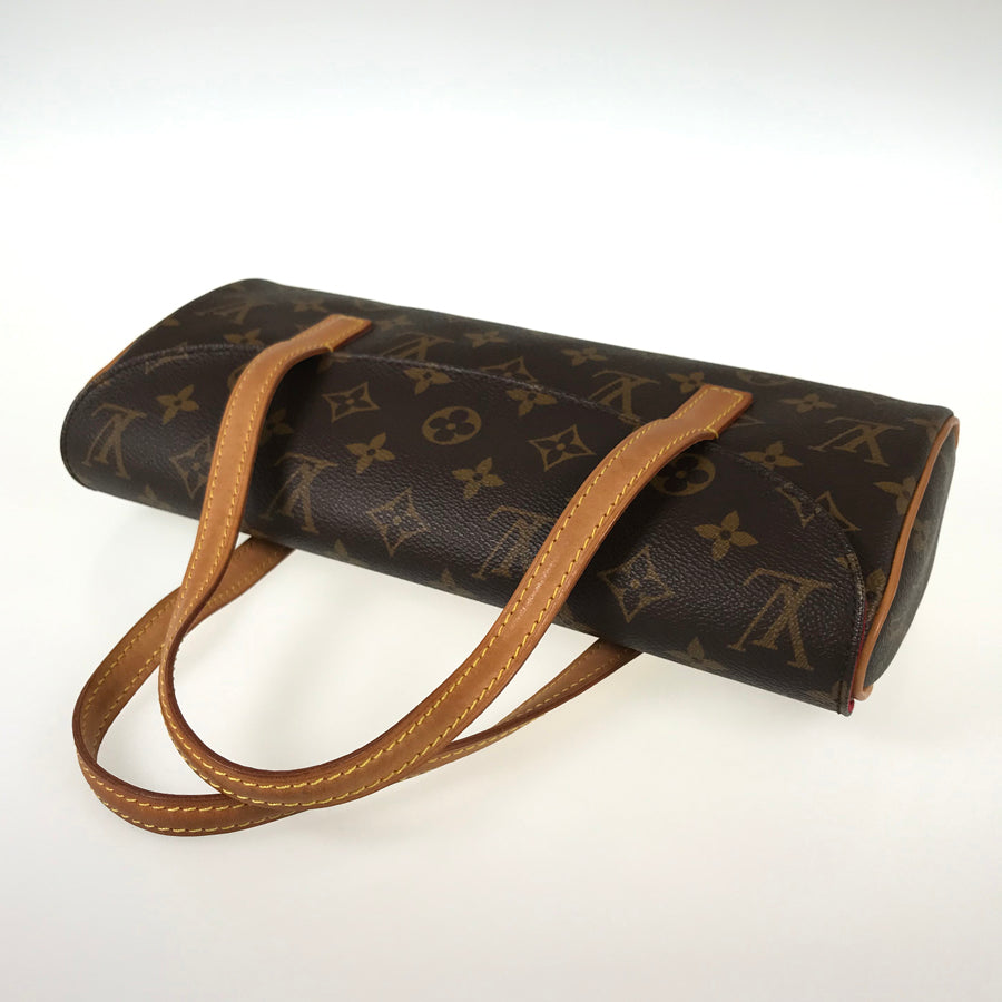 LOUIS VUITTON Monogram Sonatine M51902 Hand bag