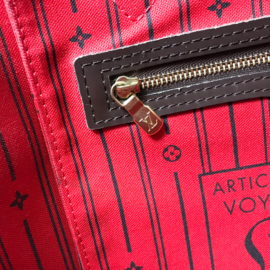 LOUIS VUITTON Damier Neverfull MM N51105 Tote bag
