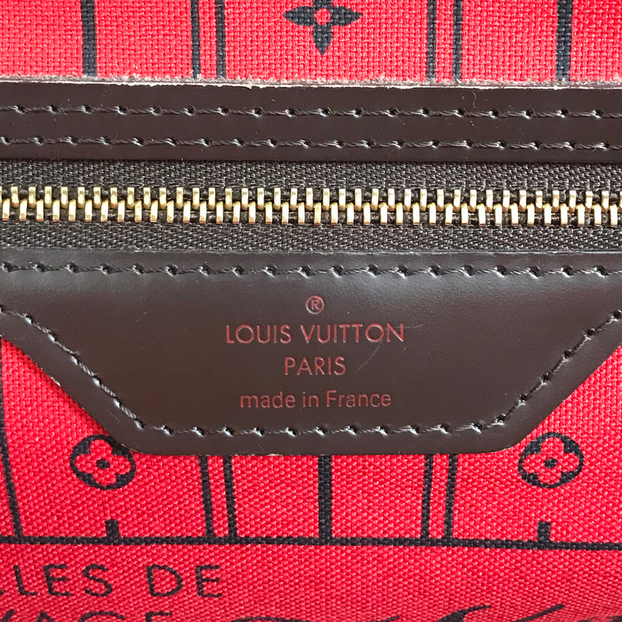 LOUIS VUITTON Damier Neverfull MM N51105 Tote bag