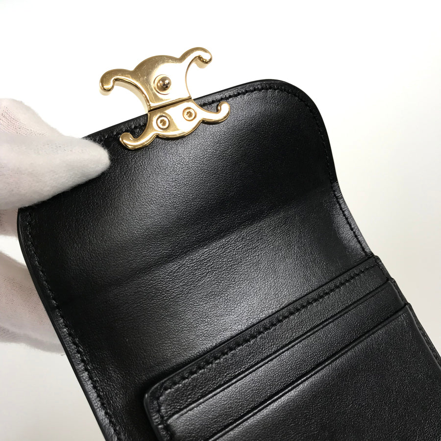 CELINE Triomphe Small wallet Bifold wallet