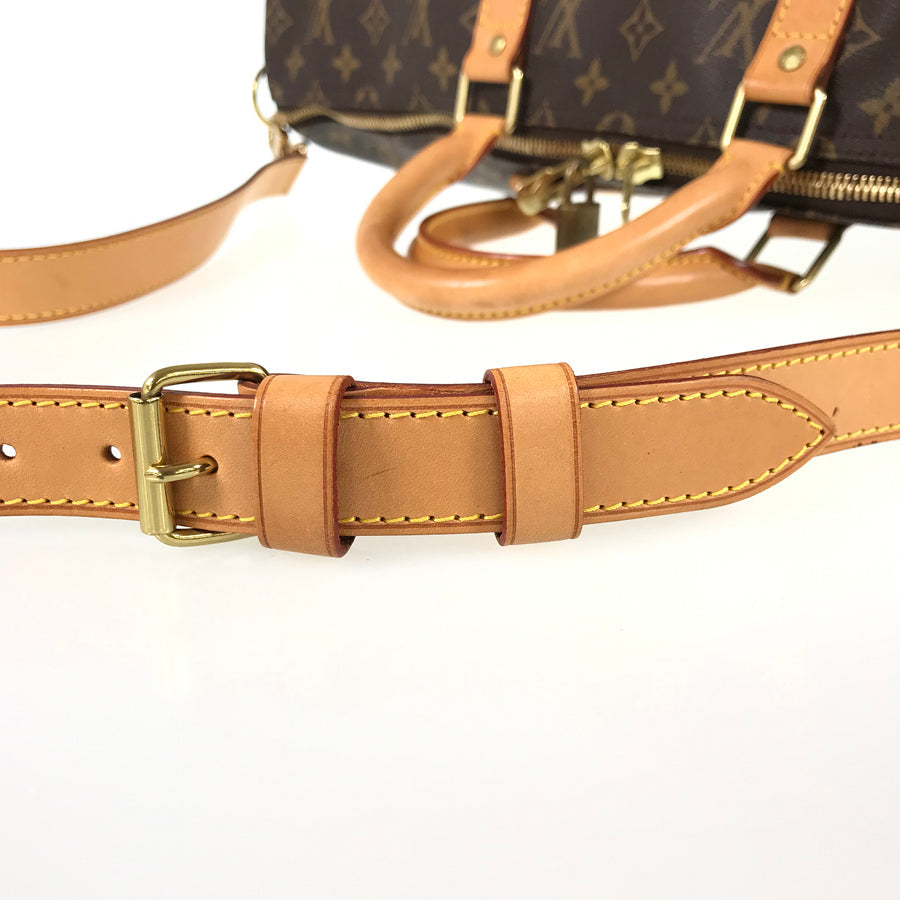 LOUIS VUITTON Monogram Keepall Bandouliere 50 M41416 Boston bag
